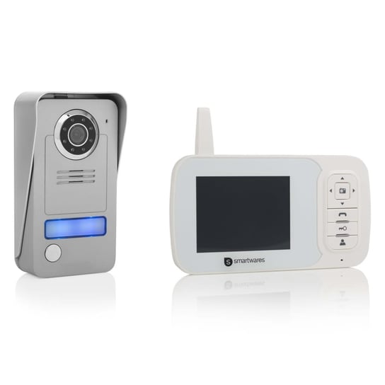 Smartwares Wideodomofon, 15,2x11,4x2,1 cm, biały Smartwares