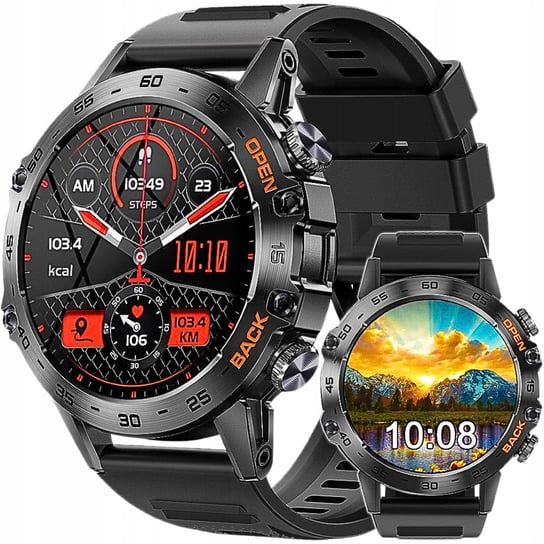 SMARTWAT UNISEX K52 360x360 męski damski ROZMOWY MENU PL WODOODPORNY SPORT EdStore