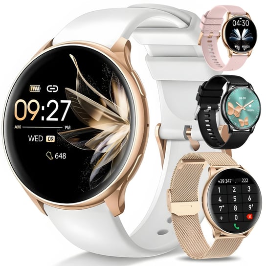 Smartwatch Angelo Watches ZEGAREK DLA KOBIETY CIŚNIENIOMIERZ AMOLED wielokolorowy Angelo Watches
