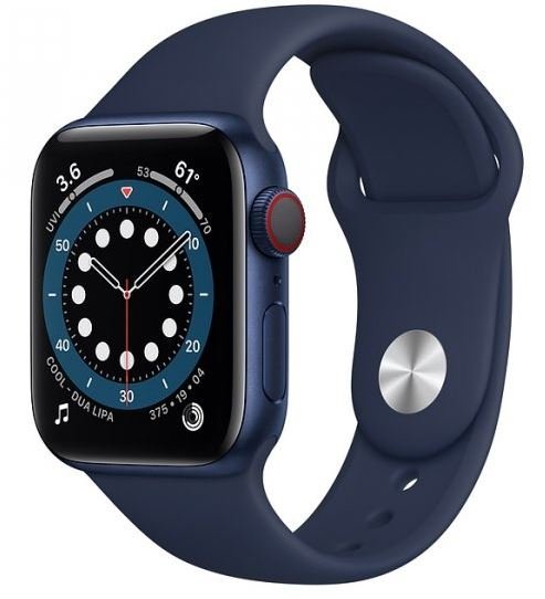 Smartwatch, Apple Watch Series 6 GPS + Cellular, 40mm, Blue Aluminium Apple