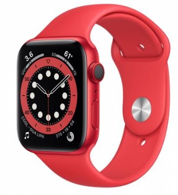 Smartwatch, Apple Watch Series 6 GPS + Cellular, 44mm, PRODUCT(RED) Aluminium Apple