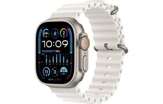 Smartwatch APPLE Watch Ultra 2 GPS + Cellular 49mm koperta tytanowa + opaska Ocean (biały) Apple