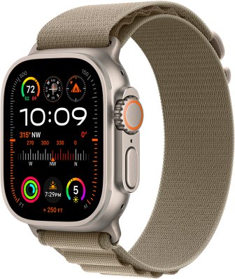 Smartwatch Apple Watch Ultra 2 Titanium/Olive Alpine Loop M LTE Apple