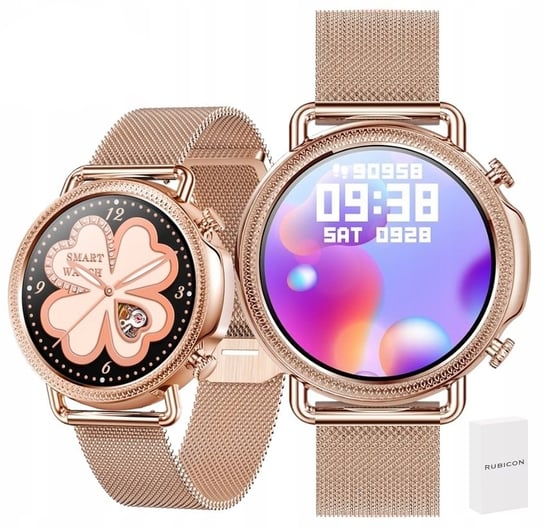 SMARTWATCH DAMSKI RUBICON TERMOMETR PULS + GRAWER DANIEL KLEIN