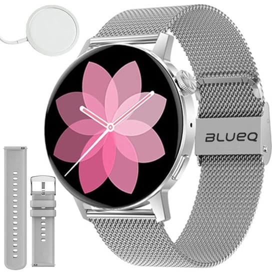 Smartwatch Damski Silver Zegarek Dla Kobiety Ip68 Dt3Mini Silver LOGIT