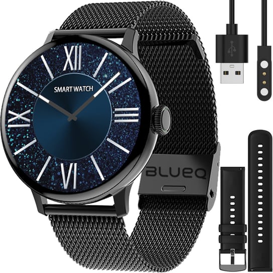 Smartwatch Damski Zegarek Na Prezent Dla Niej Pl Dt2 Black LOGIT