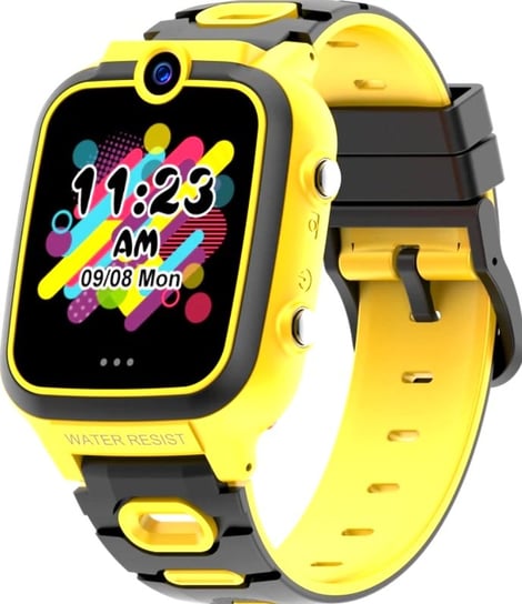Smartwatch Dla Dzieci Aparat Gry Mp3 Żółty Tradebit