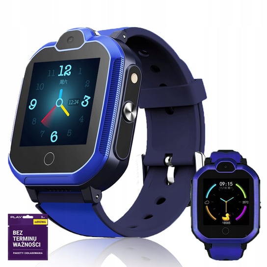 Smartwatch Dla Dzieci Ip68 Gps 4G Videocall Pl T3 Inna marka