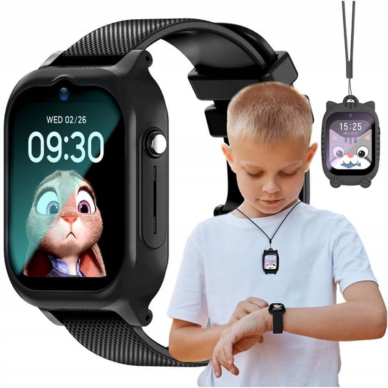 Smartwatch dla dzieci Lokalizator Gps 4g Wodoodporny Czat rozmowy Wideo Pl JG Smart JG Smart