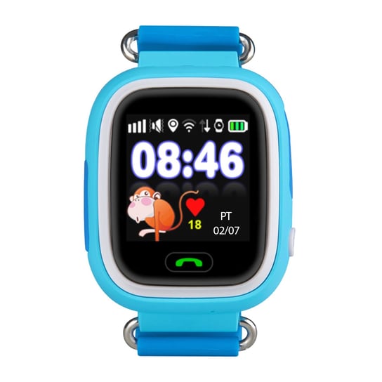 Smartwatch dla dzieci Watchmark - Kids WTD-02, niebieski Watchmark