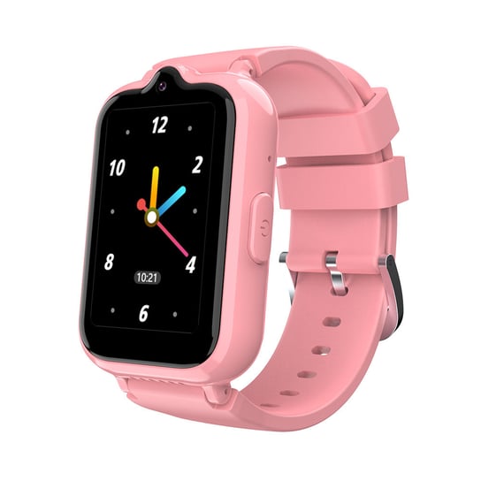 Smartwatch Dla Dzieci Z Gps 4G Manta Junior Joy 4G Różowy Manta