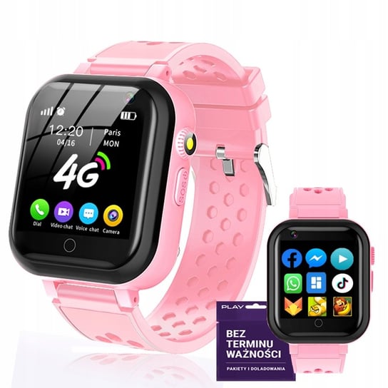 Smartwatch Dla Dzieci Zegarek Aparat Gps Sim 4G Inna marka