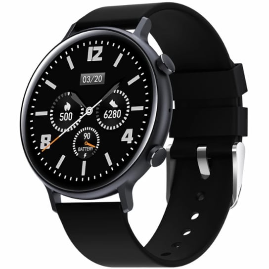 Smartwatch Exon Lara Active Pro Rozmowy EKG Puls Czarny Exon