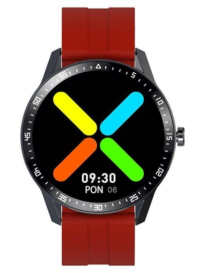 Smartwatch G. Rossi Sw018-4 Black/Red (Zg335D) Własne Tarcze G. Rossi