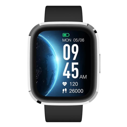 Smartwatch Garett GRC Style, srebrno-czarny Garett