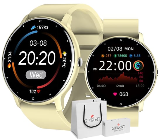 Smartwatch Giewont GW120-6 Ecru-Ecru Inna marka