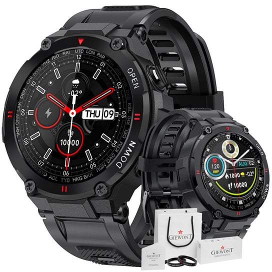 Smartwatch Giewont GW430-1 Czarny/Giewont GIEWONT