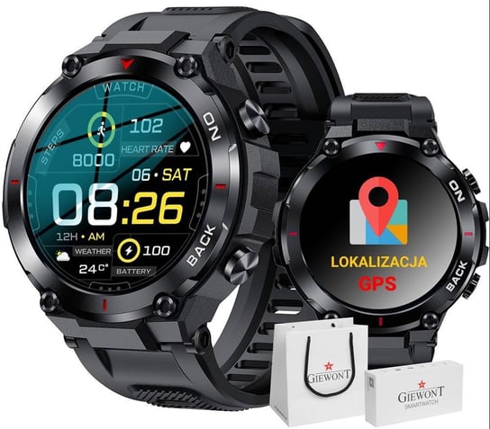 Smartwatch Giewont GW460-1 Czarny GIEWONT