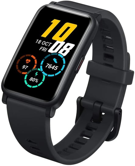 Smartwatch Honor Watch Es Amoled Pulsoksymetr Sportowy 5Atm Czarny Huawei