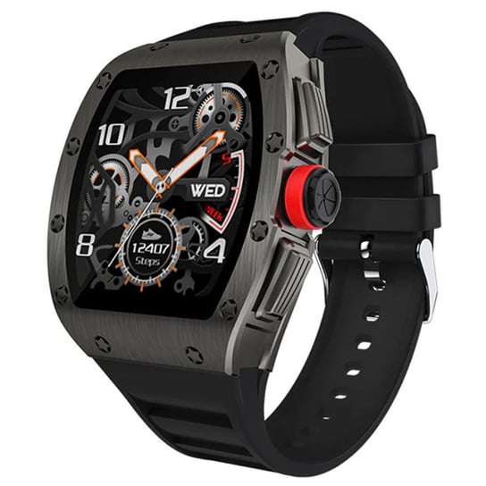 Smartwatch Kumi GT1 czarny (black) Kumi