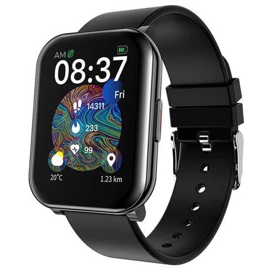 Smartwatch Kumi KU2 Pro czarny (black) Kumi