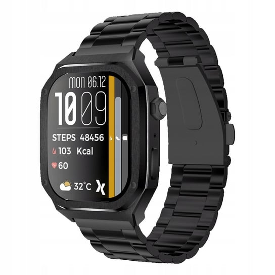 Smartwatch Maxcom Fw65 Iron S Czarny Amoled Always-On Display Maxcom