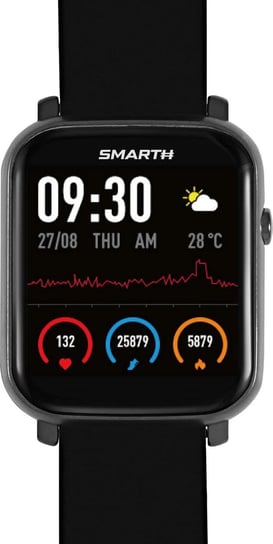Smartwatch Męski Smarth F1B.SB Czarny Sportowy Smarth