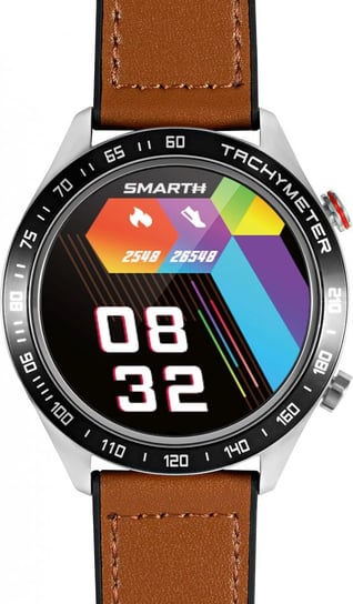 Smartwatch Męski Smarth	R5S.Lc Brązowy Sportowy Smarth