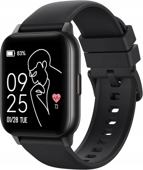 Smartwatch Parsonver wodoodporny fitness czarny - brak informacji ...