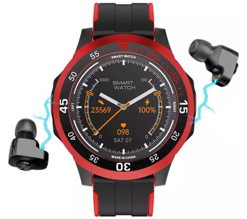 Smartwatch Rubicon Rnce85 Czerwony Rubicon