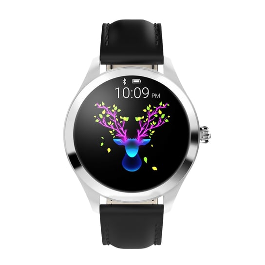 Smartwatch Watchmark, Fashion WKW10, Czarny, Skórzany Watchmark