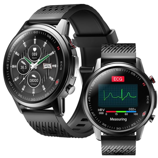 Smartwatch, Watchmark, Kardiowatch Cardio One Pro, czarny Watchmark