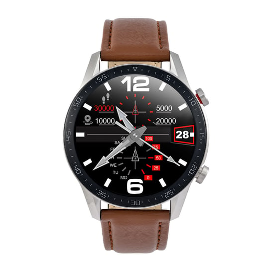 Smartwatch Watchmark, Outdoor Wl13 Zegarek, Brązowy Watchmark
