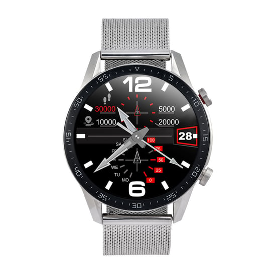 Smartwatch Watchmark, Outdoor Wl13 Zegarek, Srebrny Watchmark