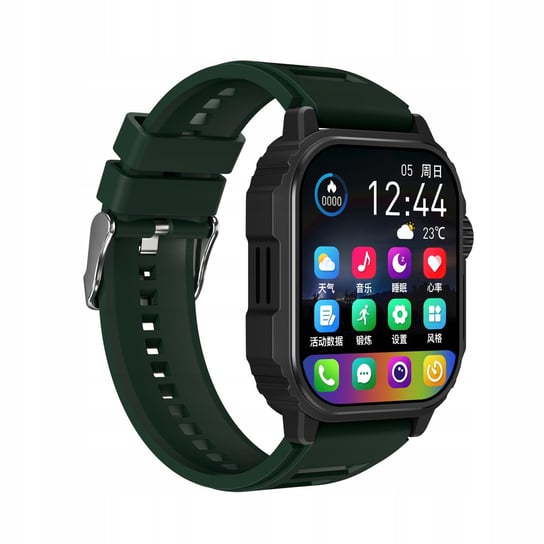 Smartwatch Wodoodporny GPS Valdus Kompas Ciśnieniomierz Polskie Menu Abcros