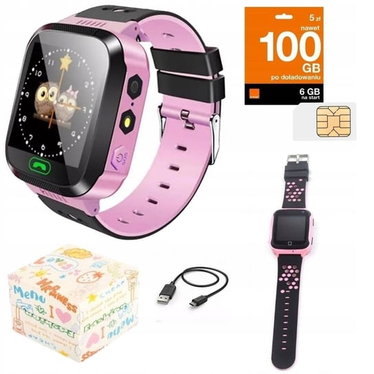 Smartwatch Zegarek Dla Dzieci Lokalizator Lbs +Sim ZeeTech