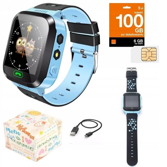 Smartwatch Zegarek Dla Dzieci Lokalizator Lbs +Sim ZeeTech