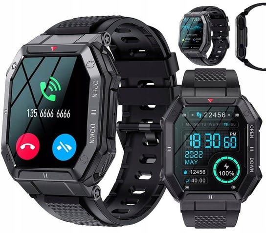 Smartwatch Zegarek Inteligentny Sg-Gadgets Męski 55 Series 250 Tarcz Rozmowy Powiadomienia SG-Gadgets