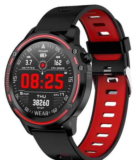 Smartwatch zegarek męski L8 wodoodporny, czarny L8