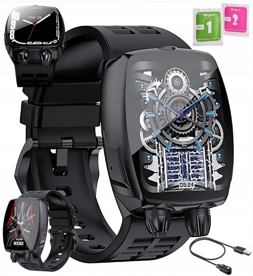 Smartwatch Zegarek Rozmowy Połączenia Kroki Puls Tętno Ciśnienie Menu Pl Angelo