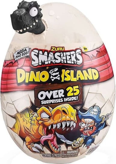 Smashers Wyjątkowe jajko Dino Island z figurką dinozaura od Zuru ZURU