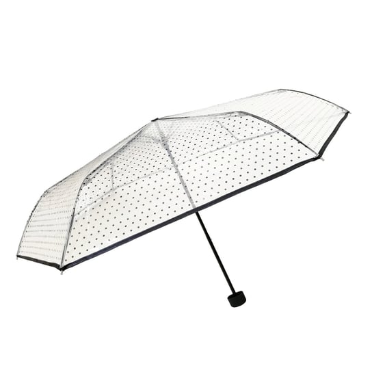 Smati, Mini parasol przezroczysty w kropki, UBUL8077 Smati