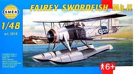 Smer 0818 Samolot Fairey Swordfish Mk.II 1:48 Model do sklejania Směr