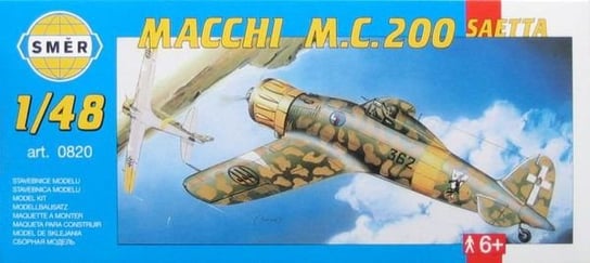 Smer 0820 Samolot Macchi M.C.200 1:48 Model do sklejania Směr