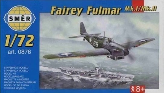 Smer 0876 Samolot Fairey Fulmar Mk.I/Mk.Ii 1:72 Model do sklejania Směr