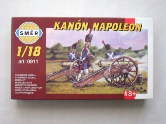 Smer 0911 Cannon Napoleonic Wars skala 1:18 Model do sklejania Směr