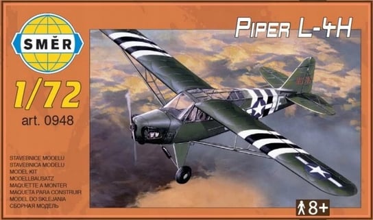 Smer 0948 Samolot Piper L-4H 1:72 Model do sklejania Směr