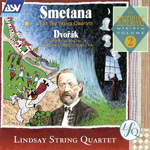 Smetana: The 2 String Quartets / Dvorak: Romance; 2 Waltzes Lindsay String Quartet