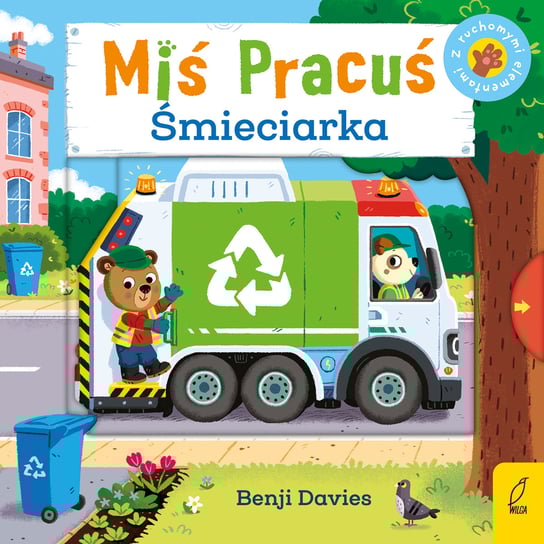 Śmieciarka. Miś Pracuś Davies Benji