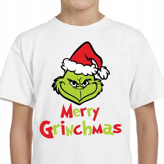 Śmieszna Koszulka Świąteczna Grinch Prezent 116 Inna marka